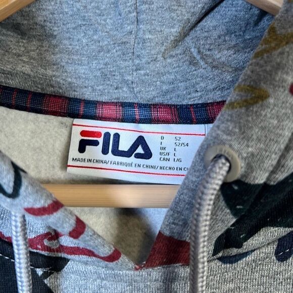 Fila Sanani Graffiti Hoodie-NWT-MEN-Large - Picture 4 of 7